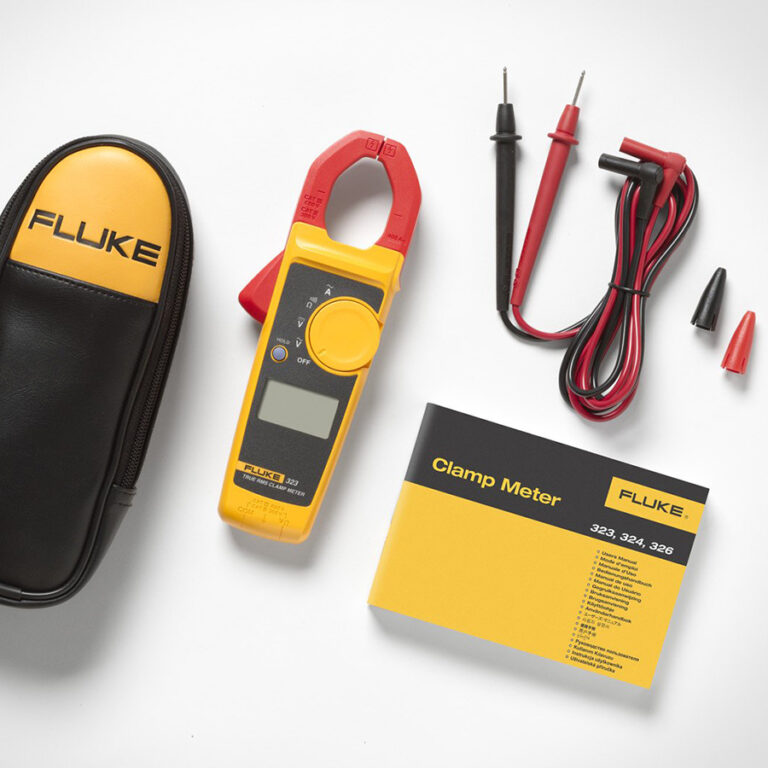 Fluke 323 True Rms Clamp Meter Dinatronics 