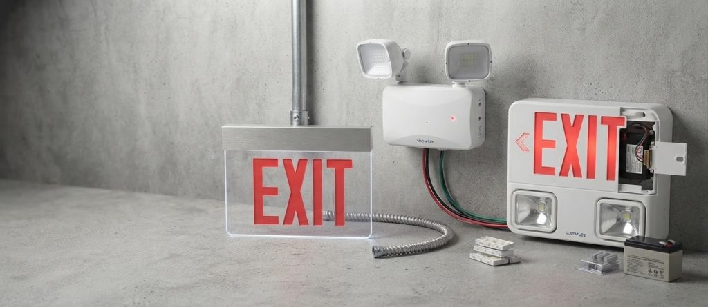 Emergency and Exit Lights
