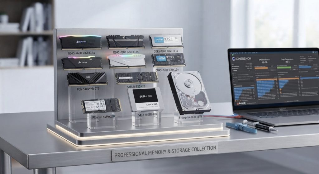 RAM & Storage (HDD, SSD)