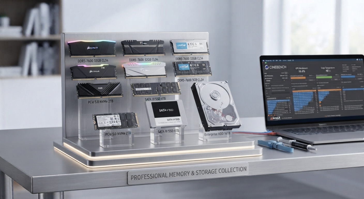 RAM & Storage (HDD, SSD)