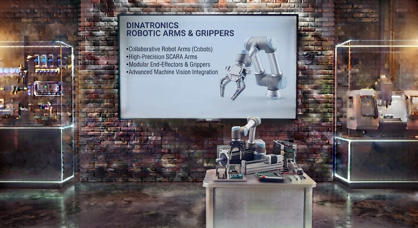 Robotic Arms and Grippers